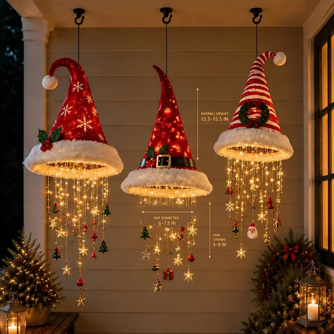 Belladrm™ Feenschimmer Weihnachts-Hängedeko