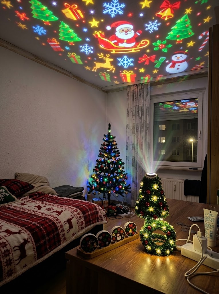 Belladrm™ ZauberTanne LED Projektions-Weihnachtsbaum