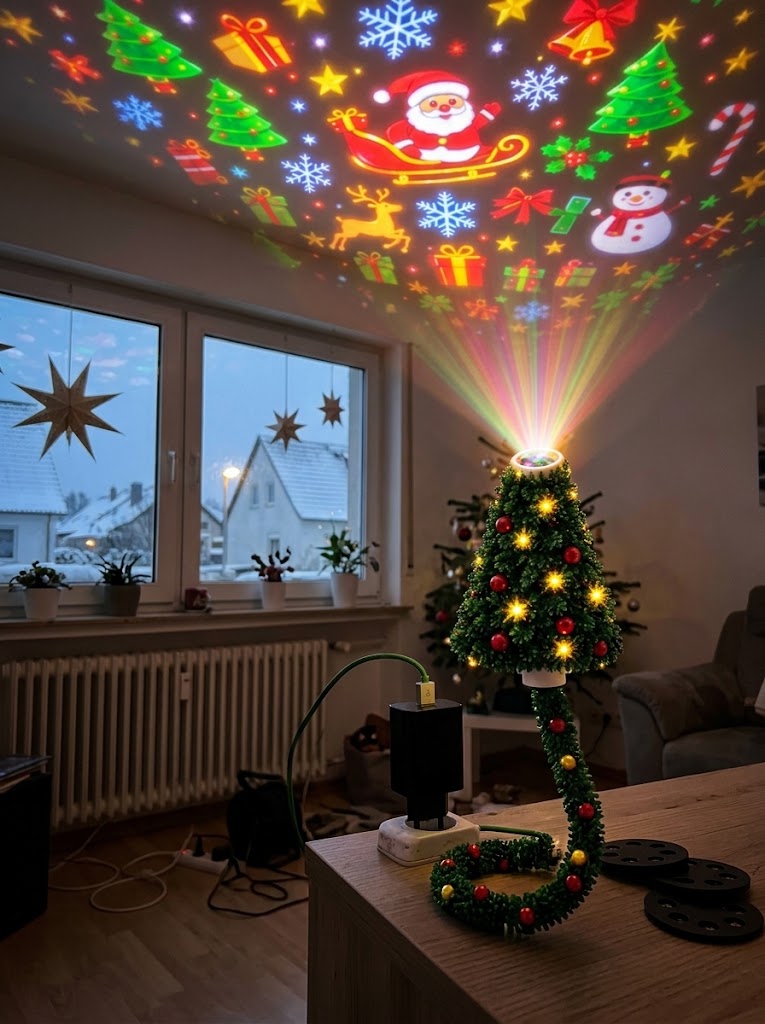 Belladrm™ ZauberTanne LED Projektions-Weihnachtsbaum